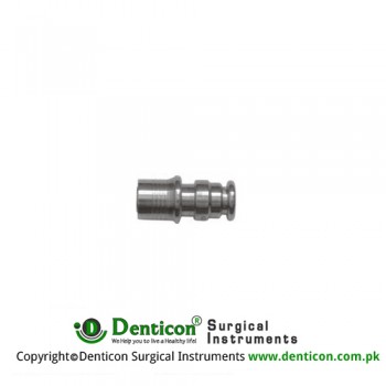Adapter for DIN Chuck Stainless Steel, Standard